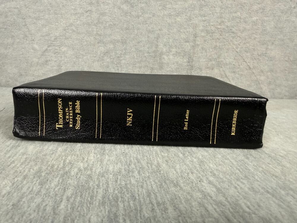 Thompson Chain-Reference Study Bible NKJV Red Letter Edition 4th Printing 1997